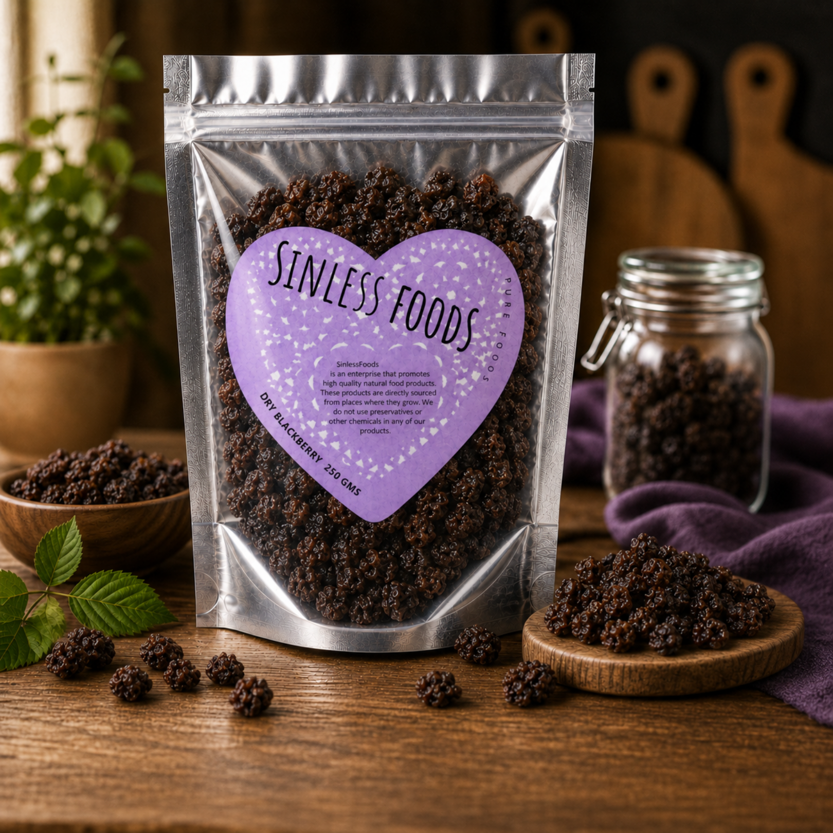 Dried Black Berry
